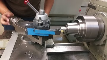 Chamfering in lathe machine
