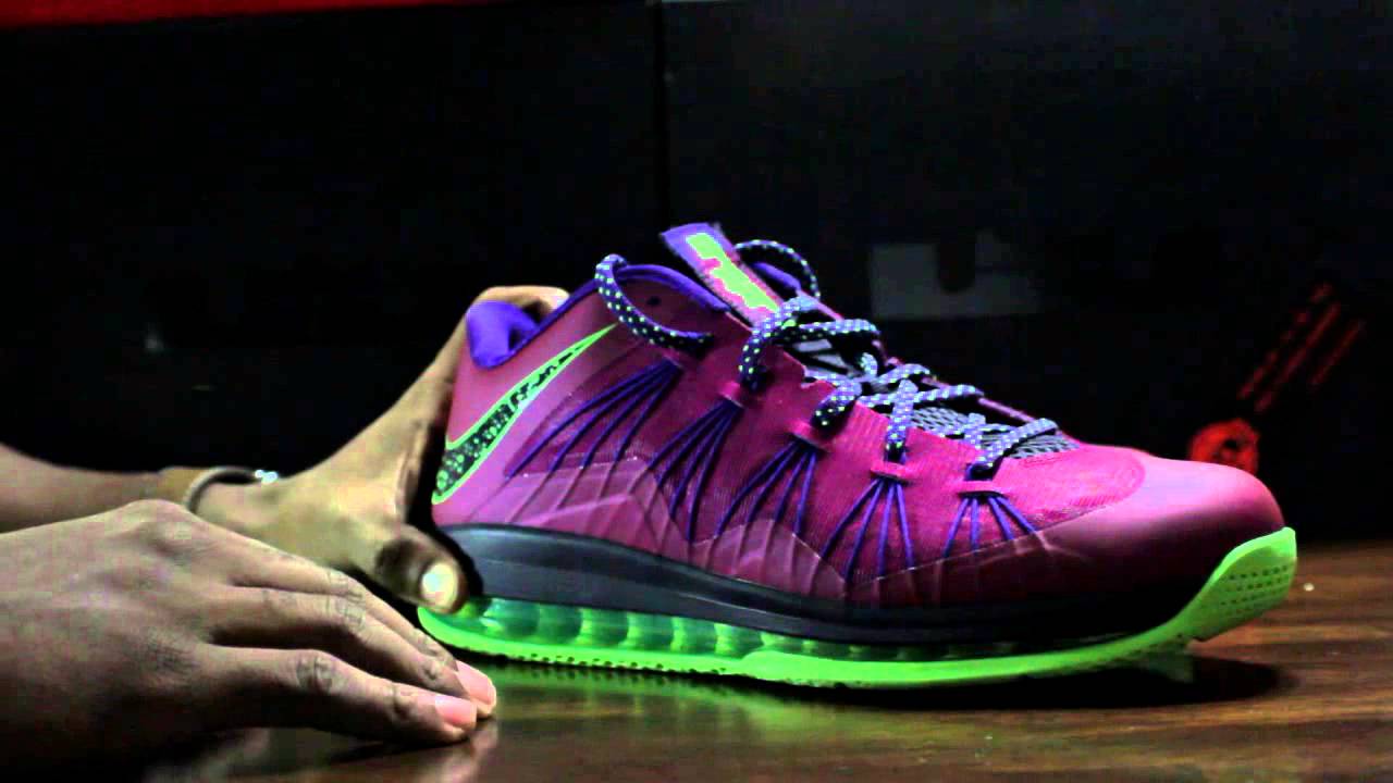 nike lebron 10 low purple