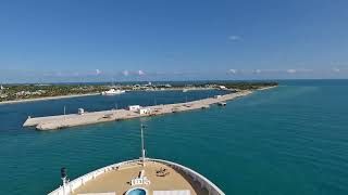 MSC Magnifica Sailing out of Key West, FL Part 2