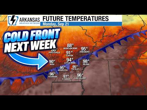 Relentless Arkansas heatwave will break next week!