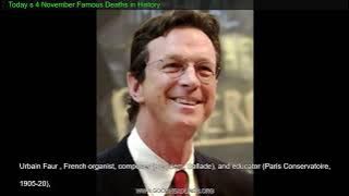 4 November Famous Deaths in History