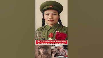 Người phụ nữ Việt Nam đầu tiên được phong Anh hùng LLVT nhân dân là ai?