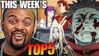 The Top 5 Animes Of The Week Continued