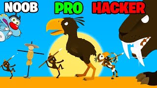 NOOB vs PRO vs HACKER | In Big Hunter | With Oggy And Jack | Rock Indian Gamer |