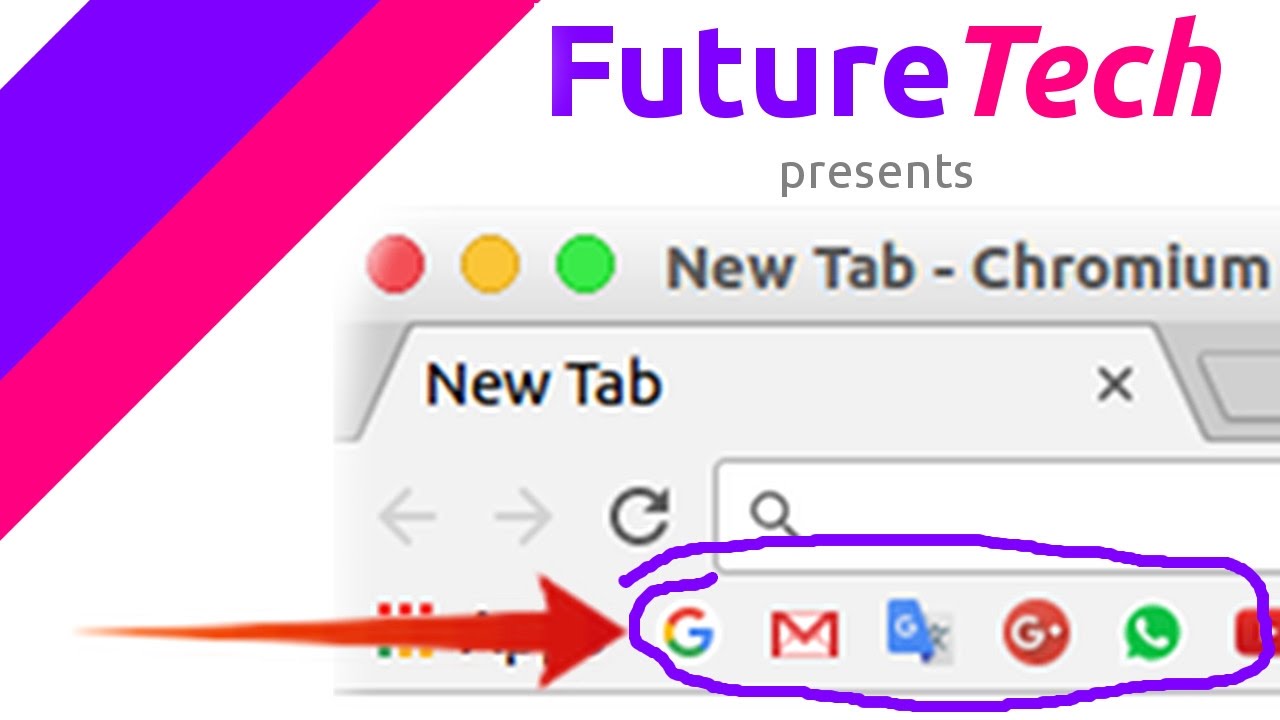chrome browser tips & tricks [ Make pretty bookmarks ] - YouTube