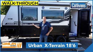 Urban 186 XTerrain Caravan Walkthrough with David | Choice Caravan