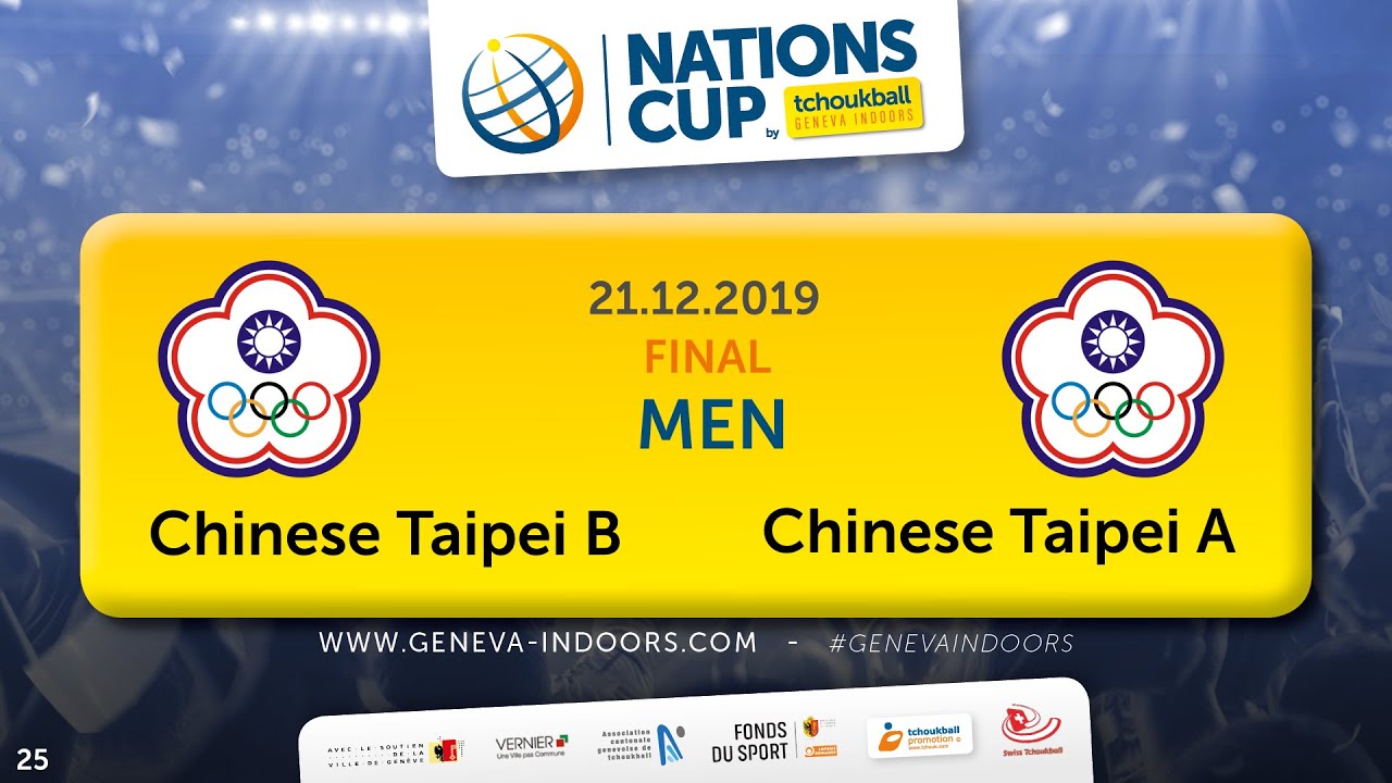 25 CN TGI2019 / Nations Final Men : Chinese Taipei B - Chinese Taipei A