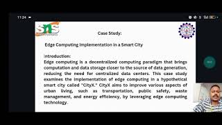 Case Study on Edge Computing