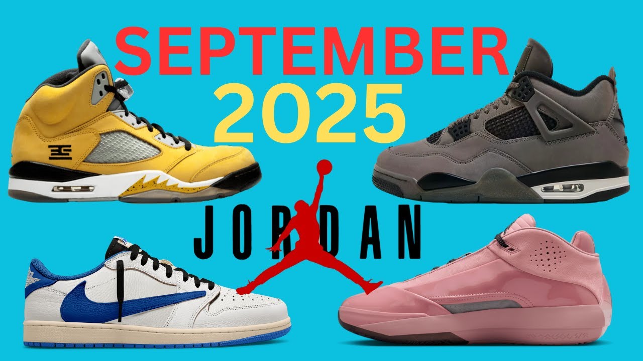September 2025 Air Jordan Retro Release Dates