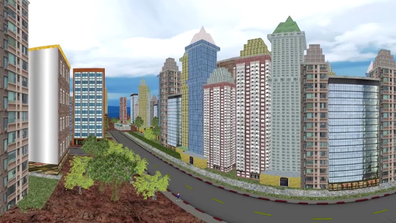 360 VR Metropolis City