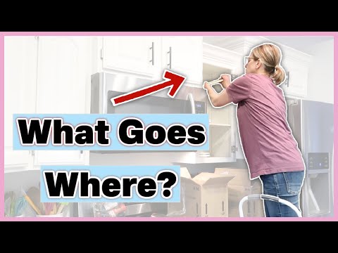 Unboxing & Setting Up Our New Kitchen- Tour & Organization