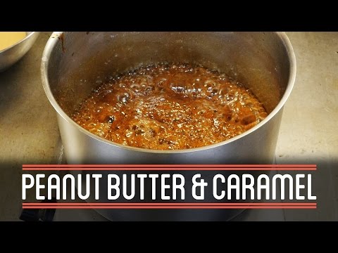 Im Peanut Homemade & Líonta Carmel | Conas Gach rud a Dhéanamh: Barra Seacláide