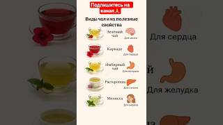 Виды  Чаёв  и  их  полезные   свойства
