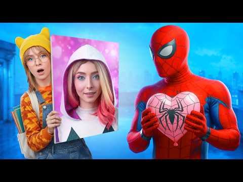 Nerd VS Popular Girl: An Epic SPIDER-MAN Love Story!