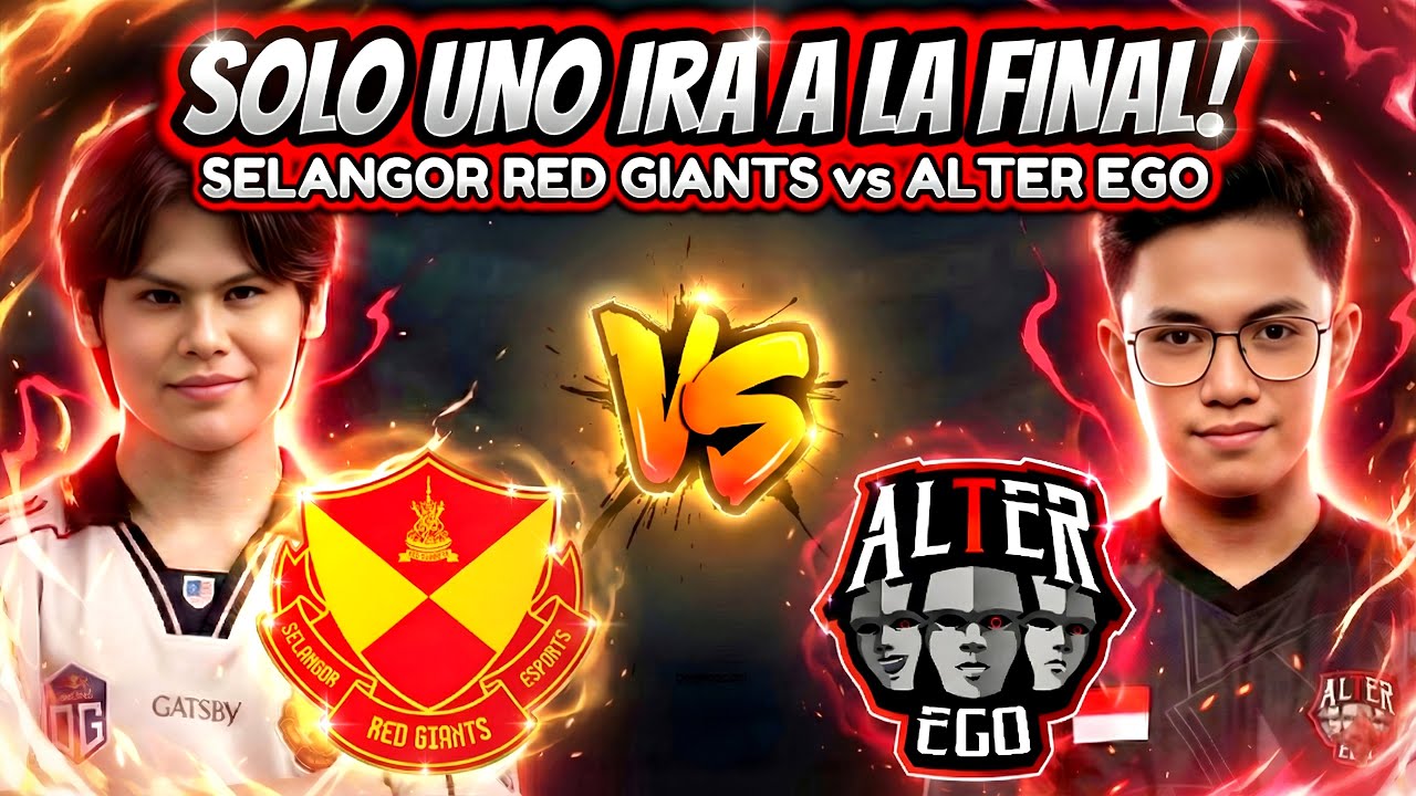 ¡LA ULTIMA OPORTUNIDAD PARA IR A LA GRAN FINAL! SELANGOR RED GIANTS vs ALTER EGO - M7 | MLBB