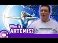 The story of artemis  the greek goddess of wild animals the moon and protector of women