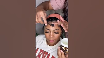 Thumbnail of Best Edge control #babyhairs #babyhairtutorial #edgecontrol #maraeluxehair