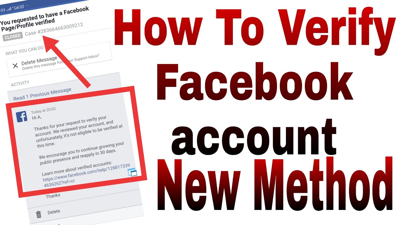 How To Verify Facebook Account New Method Working Trick 2020 ll ( Technical Yousaf )