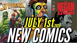 New comic books releasing july 1st 2020 marvel & dc comics preview
coming out this weeks picks with bueller patreon:
https://www.patreon.com/user?u=21...