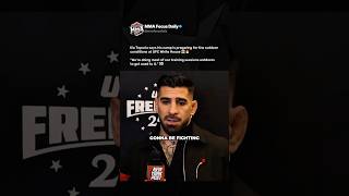 Ilia Topuria reveals he’s training outside to prepare for UFC White House 👀🔥