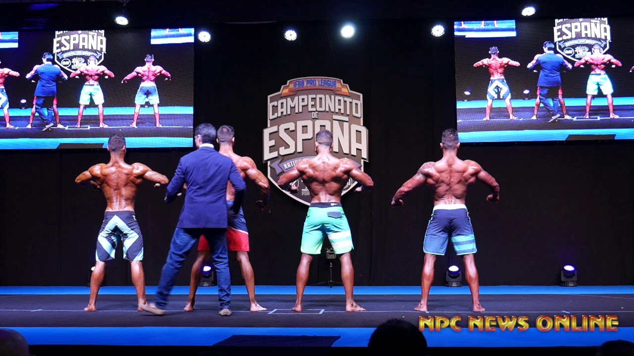 IFBB Pro League Campeonato de España National Pro Qualifier 2019: Men's Physique Figure Finals.