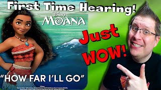 Radio DJ Listens to Moana - "How Far I'll Go" for the FIRST TIME | I Have GOOSEBUMPS...