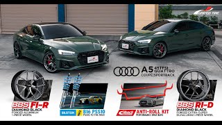 AUDI A5 Coupé & Sportback สายสุด จัดเต็มของเเต่งชุดใหญ่ BBS, EIBACH, BILSTEIN, Pirelli, Continental