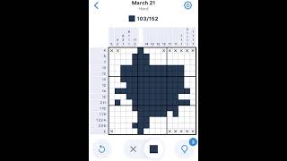 Nonogram March 21 2023