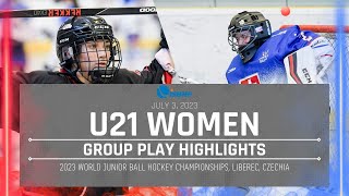 2023 WJC U21 Highlights: Canada vs. Slovakia