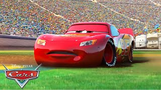 Lightning McQueen and Chick Hicks Compete for the Piston Cup! | Pixar Cars