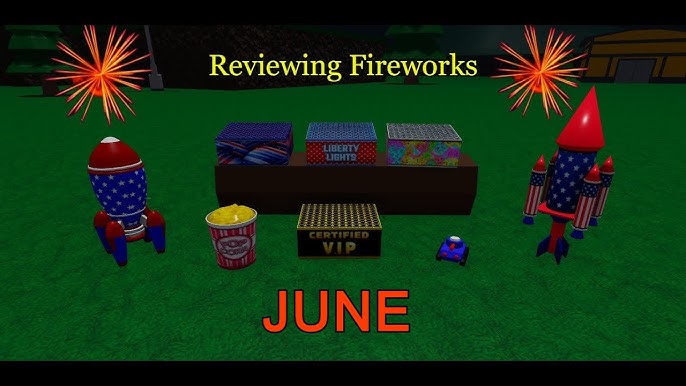 light up fireworks in Roblox, it's a little late (or early) to do this