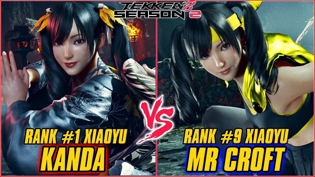 TEKKEN 8 | KANDA (RANK #1 XIAOYU) vs MR CROFT (RANK #9 XIAOYU) | TEKKEN 8 RANKED MATCH