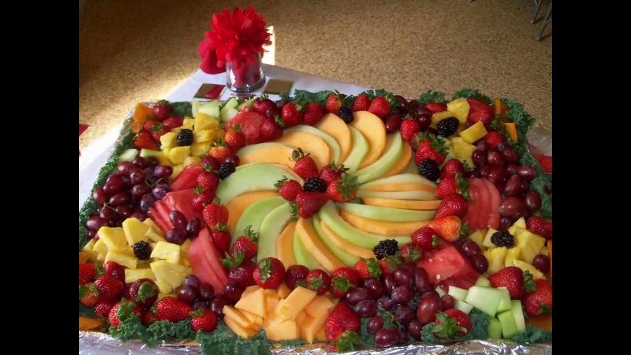 Easy Fruit Platter Decoration Ideas