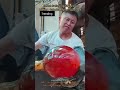 🌈 Most Satisfying Glass Vase Making | Colorful Molten Glass Art