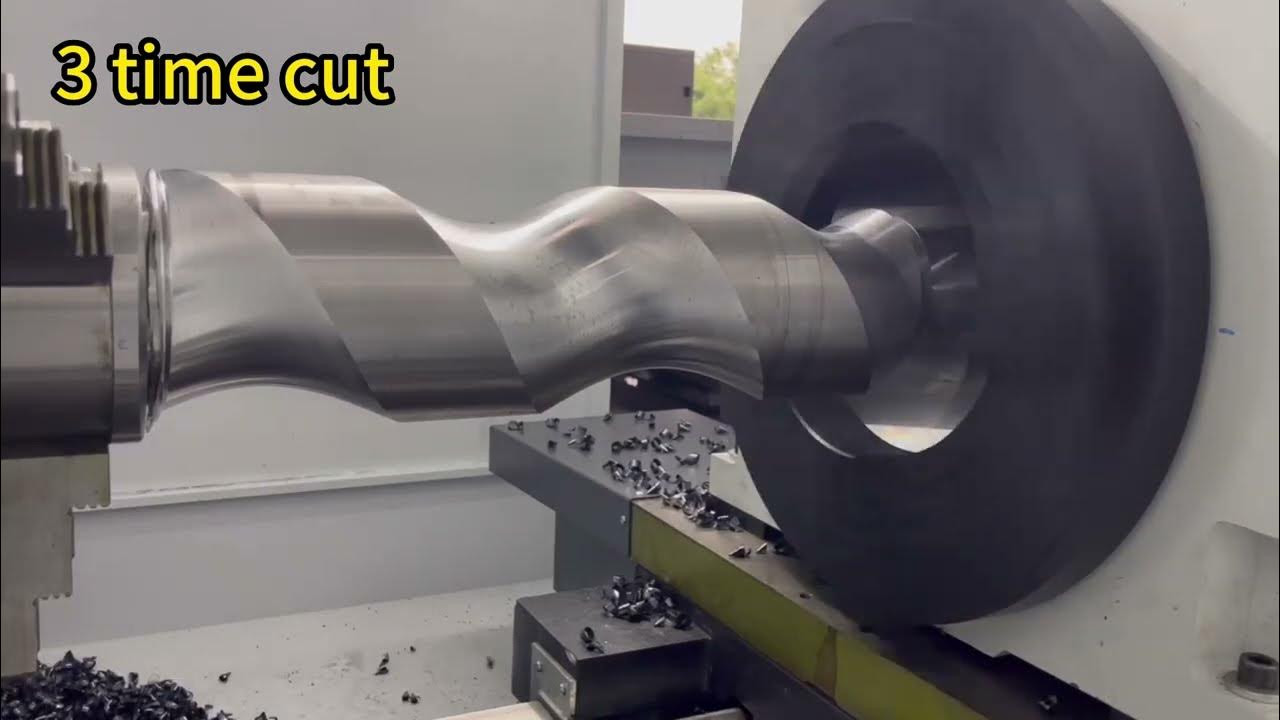 the rotor of screw pumps production process! - YouTube