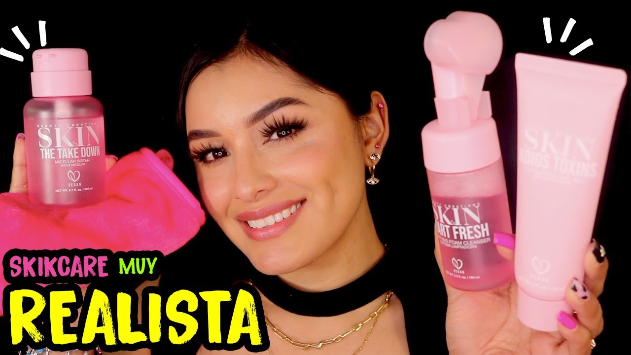 💦 El MEJOR FACIAL para DORMIR ¡SKINCARE ROSA! + 👄 MOUTH  SOUNDS  I Ges ASMR