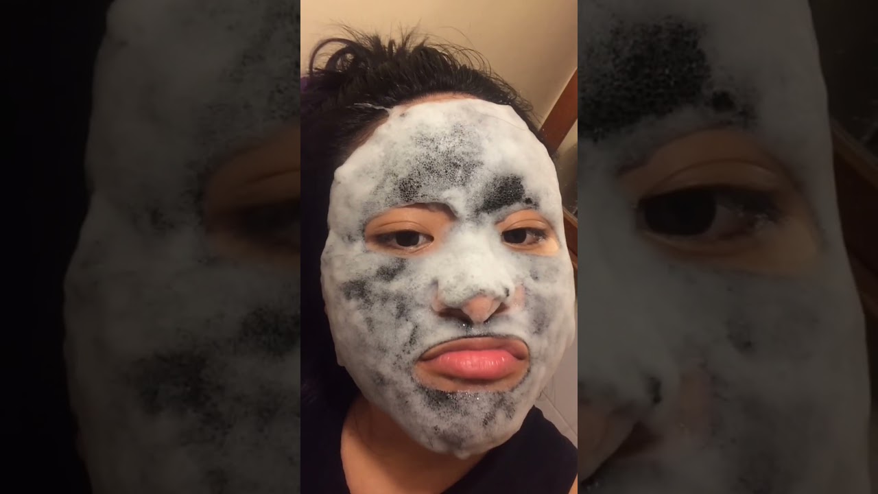 Underrated face mask when you apply it bubbles, which was sooo good 👏🏻