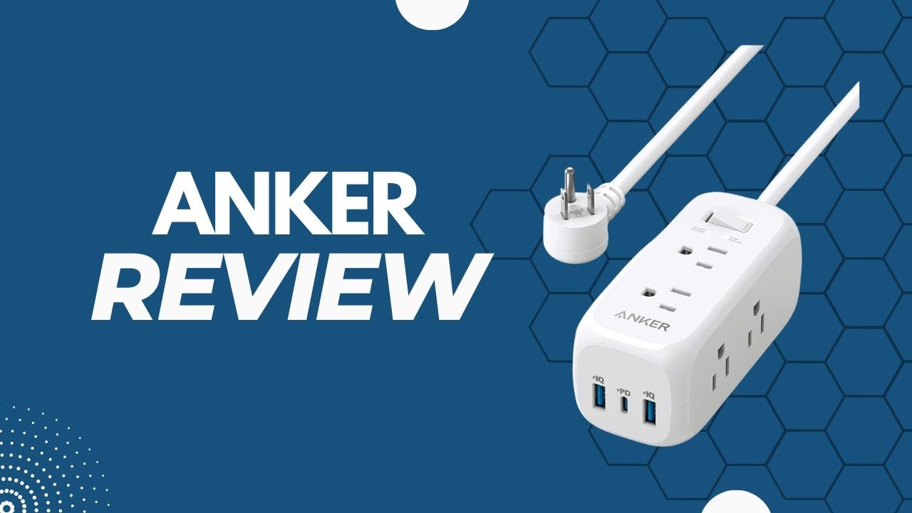 Review Anker 332 USB C Power Strip Surge Protector 300J 6 Outlets And Review Anker 332 USB C Power Strip Surge Protector 300J 6 Outlets And