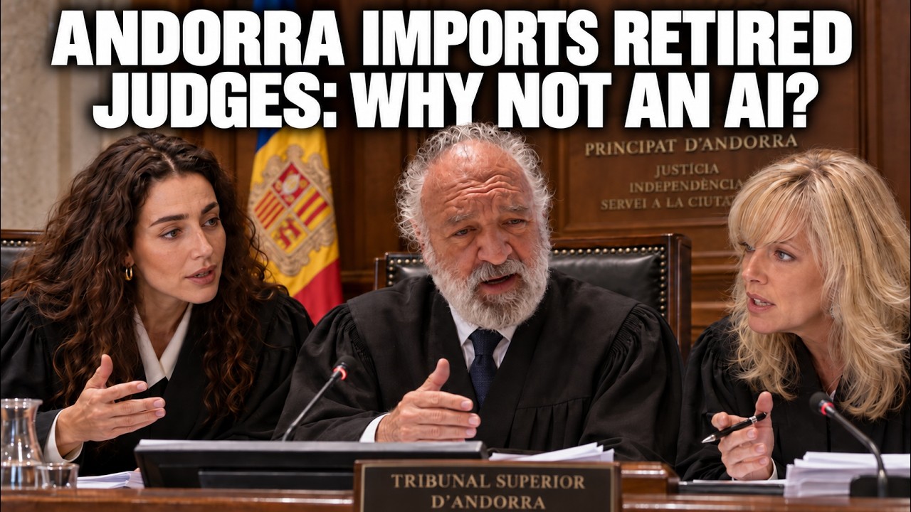 ANDORRA IMPORTS RETIRED JUDGES: WHY NOT AN AI?