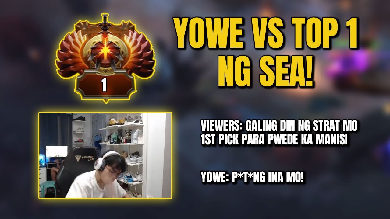 YOWE VS TOP 1 NG SEA!