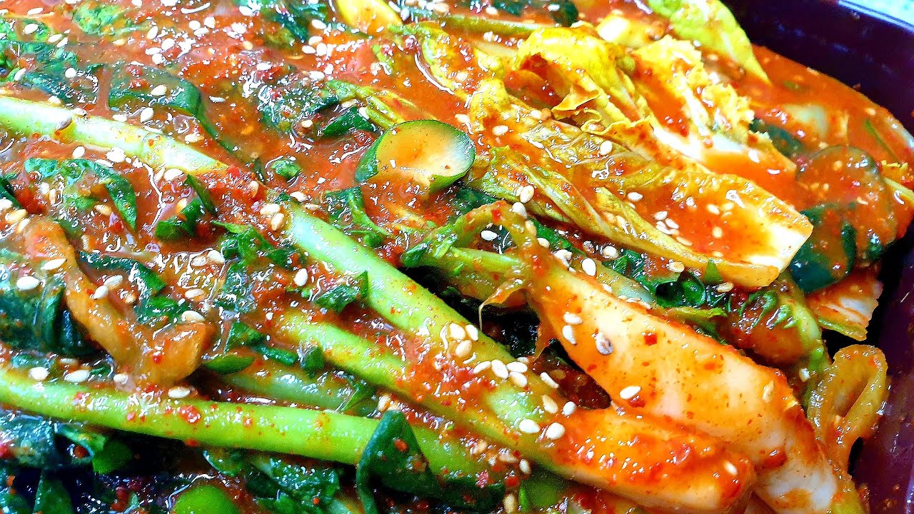 열무 얼갈이김치