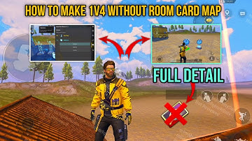 How to Make 1v4 Without Room Card MAP in WOW MODE - Full Detail