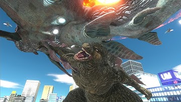 Godzilla Minus One VS. ARK Desert Titan! - Animal Revolt Battle Simulator