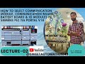 HOW TO SELECT COMMUNICATION MODULES, COMMUNICATION BOARD &amp; IO MODULES IN SIEMENS PLC TIA PORTAL V18.