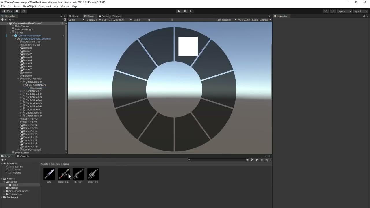 Unity wheel. Unity wheel