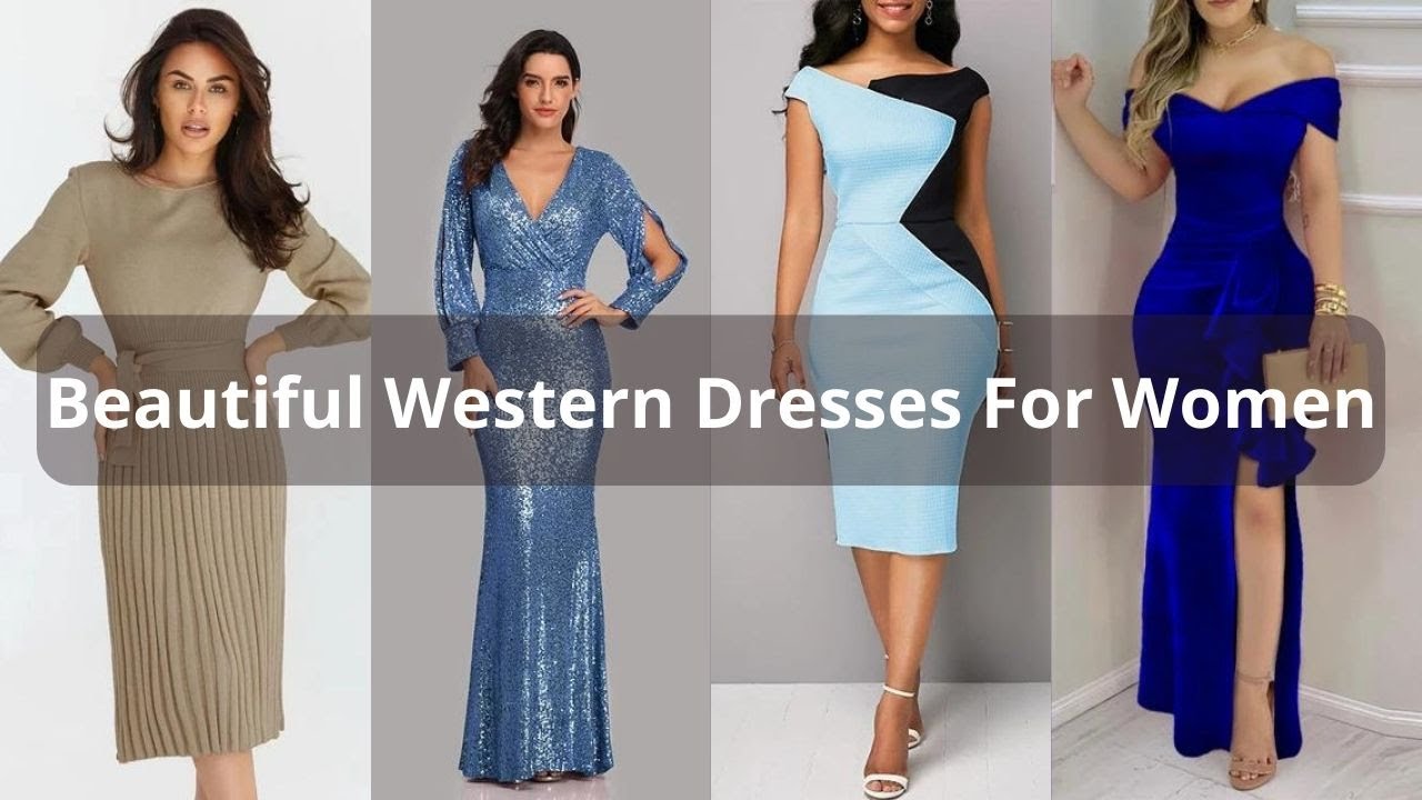 Western Beautiful dresses For Women || Latest Western dresses designs