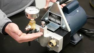 Wheeler Rex 39300 Hydrostatic Test Pump Demo