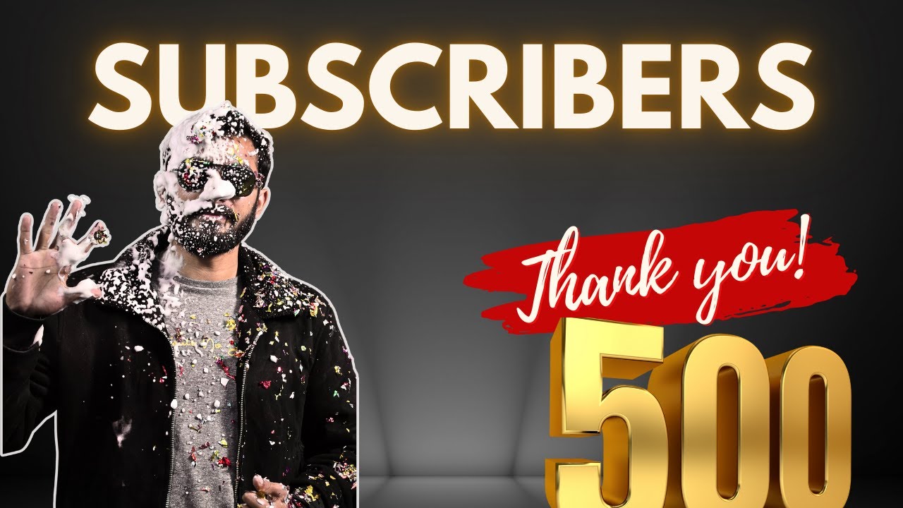 🎉 500 Subscribers in JUST 21 Days! 🎉 BIG Surprise for You! 🔥