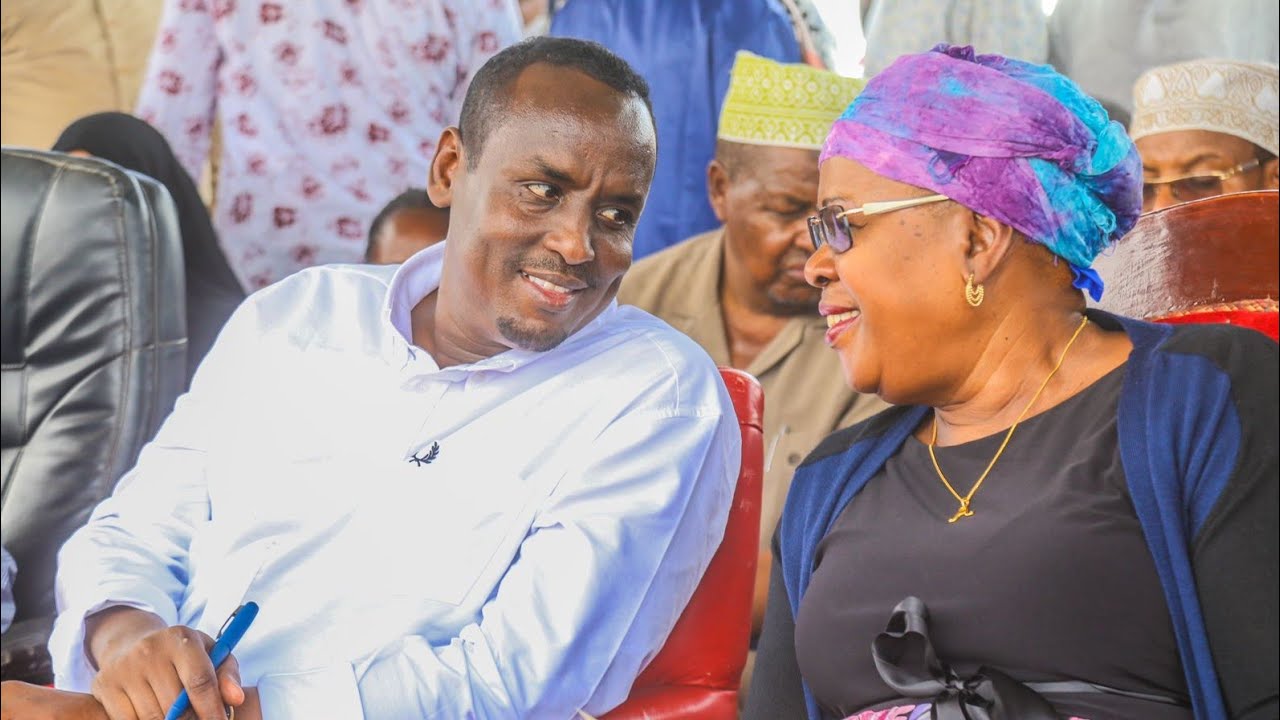 Xilidhiban Mohamed Adow iyo Wazirada biyaha A Wahome oo manta deeq ...