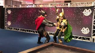 Thor and Loki battle it out in Marvel Universe Live!